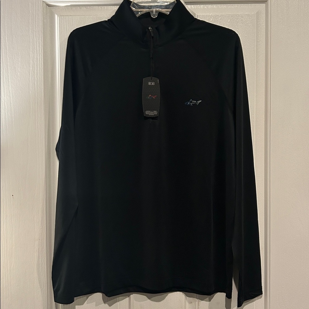 Greg Norman Collection Black Pullover